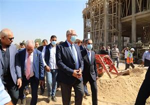 القصير ومحافظ الغربية يتفقدان الأعمال الإنشائية لمركز الخدمات الزراعية بقرية نهطاي -صور