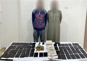 "كمين المناشي" يوقع تاجري مخدرات بـ6 كيلو حشيش