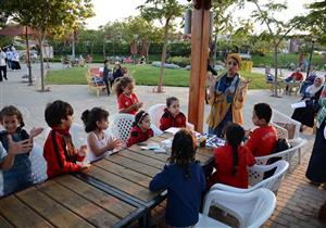 مجلة "نور" تعقد لقاءات ترفيهية وفنية للأطفال بالنادي الأهلي - صور