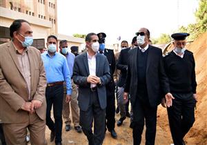 بالصور.. محافظ الغربية يتفقد أعمال إنشاء مبنى المرور بالمحلة 