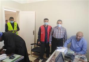 قافلة لغرب الموهوب لتحصين سكان القرية ضد كورونا في الوادي الجديد