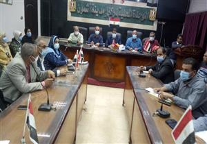 "تنفيذي أشمون" يبحث آليات حظر التدخين في المصالح والمنشآت الحكومية 