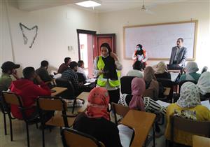 صور.. ورشة عمل للتوعية بأضرار المخدرات والتدخين في "ألسن الأقصر"