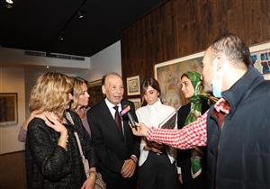 بحضور حلا وهنا ومعز مسعود.. أحمد شيحة يفتتح "روح مصرية" (صور)