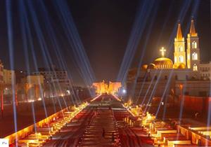 بالفيديو- كورال "طريق الكباش" يروج للاحتفالية الكبرى بأغنية في معبد الكرنك 