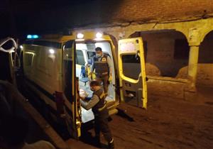  إصابة قائد دراجة نارية صدمته سيارة بالعياط