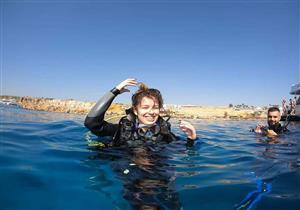 تزايد إقبال السائحين الأجانب على مناطق الغوص بجنوب سيناء خلال الشتاء (صور)   