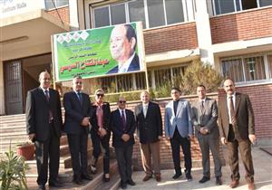  محافظ أسيوط يتفقد المستشفى البيطري التعليمي- صور