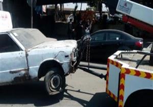 المرور:رفع 48 سيارة ودراجة نارية متروكة ومتهالكة من الشوارع