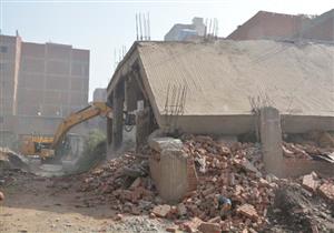 محافظ القليوبية: إزالة 17 مخالفة وتعديات على الأراضي الزراعية في قليوب - صور