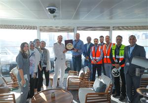 ميناء السخنة يستقبل أول سفينة سياحية منذ تفشي جائحة كورونا