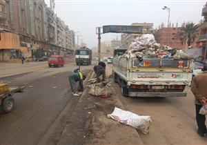 الجيزة: رفع 2125 طن تراكمات ومخلفات خلال حملات موسعة بحدائق الأهرام