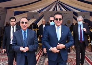 وضع حجر أساس مشروع جامعة "سنجور" ببرج العرب- صور