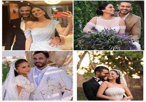 بين دخول عش الزوجية والحمل.. 2021 وش السعد على هؤلاء النجوم