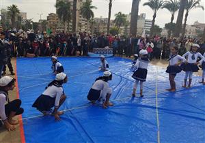 بالصور.. محافظ بورسعيد يشهد أوبريت "بورسعيد من النصر إلى التنمية"