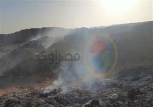 خروج نار من باطن الأرض في الوادي الجديد.. ورئيس معهد بحوث الفلك: نبحث الظاهرة - صور