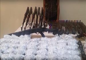 ضبط 4 عناصر إجرامية بحوزتهم كميات من الحشيش والأفيون وأسلحة نارية