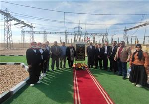 عام المشروعات الكبرى.. 8 معلومات عن محطة إنتاج الطاقة التي افتتحها الرئيس بالأقصر- صور