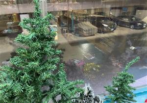 بالصور.. سقوط أمطار على مدن وقرى أسيوط وانقطاع الكهرباء