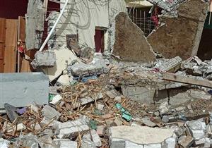 "هدوم المدرسة اتحولت أكفان لثلاثة أطفال".. القصة الكاملة لانهيار منزل ببني سويف