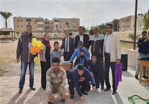 "بالونات وحبل" في احتفال طلاب مدرسة التربية الفكرية باليوم العالمي لذوي الهمم