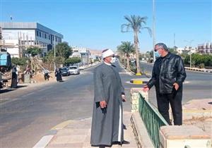 صور. بدء المرحلة الأخيرة لتطوير شارع الشهيد أحمد حمدي بمدينة طور سيناء