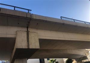   سقوط سيارة ملاكى من أعلى كوبرى العمرانية.. ونجاة قائدها