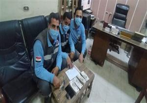 مُسعفان وسائقان يردون مبلغًا ماليًا لأسرة متوفى في حادث بالمنيا