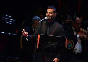 أحمد سعد وآيات فاروق يحييان حفل عيد الحب بدار الأوبرا (صور)