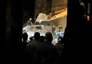 إنقاذ طفل مصاب من أسفل أنقاض منزل روض الفرج