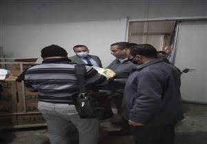 بالصور.. ضبط 24 طن دواجن مجهولة المصدر في كفرالشيخ