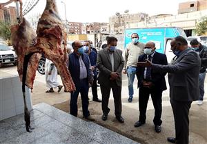 نائب محافظ أسوان يفتتح منفذ وزارة الزراعة الثاني لبيع اللحوم البلدية (صور)