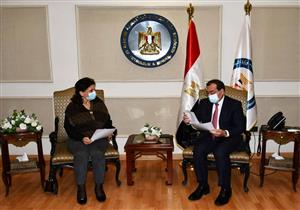 وزير البترول يبحث مع نظيرته الأردنية مجالات العمل الجديدة بين البلدين