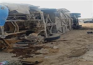 4 مصابين في انقلاب سيارة بجنوب سيناء