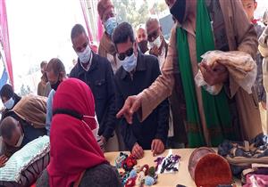 افتتاح معرض للسيدات العاملات بمركز المتغيرات المناخية في الأقصر