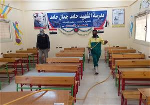 تعليم جنوب سيناء: حملات تعقيم للمدارس بعد انتهاء الامتحانات (صور)