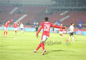 أجايي يحرز أول أهدافه هذا الموسم مع الأهلي في طلائع الجيش