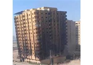 بعد تفجير برج الدائري.. محافظ الجيزة: صاحب العقار مسؤول عن التعويضات للمالكين
