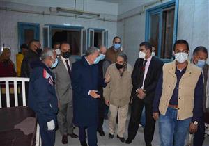 راح ضحيته ابن المالك.. محافظ المنيا يتابع حادث الانهيار الجزئي بأحد الفنادق (صور)