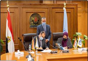 توقيع بروتوكول تعاون بين هندسة السويس ومعهد بحوث البترول