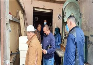 بعد "كارثة الهرم".. غلق 6 منشآت صناعية أسفل عقارات سكنية في الإسكندرية - صور