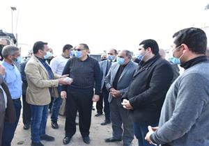 صور.. محافظ الشرقية يتفقد أعمال إنشاء مدرسة توفيق فتحي قطب بتكلفة 5 ملايين جنيه