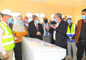 محافظ الغربية يفتتح الصرف الصحي بكفر الزيات بتكلفة ٥٦ مليون جنيه