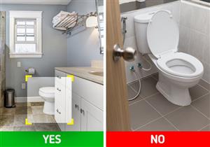 أخطاء في وضع الأثاث يرتكبها غالبيتنا.. منها وضع المرحاض مقابل الباب