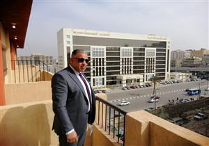 نائب رئيس جامعة الأزهر يتفقد أعمال الصيانة بمدينة الطالبات بالقاهرة