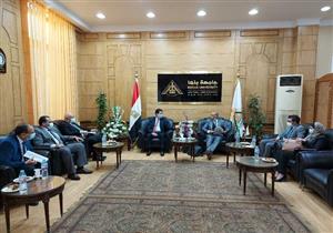 جامعة بنها تستقبل الزيارة السنوية لفريق تقييم نظام الجودة الإدارية