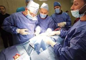 استخراج سيخ حديد من رقبة ربة منزل في بني سويف