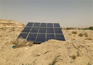 10 معلومات عن مشروع آبار الطاقة الشمسية بتجمع "السلفا" في جنوب سيناء