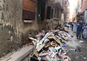 فيديو.. مصرع شخصين وإصابة آخر في انهيار سقف عقار بالإسكندرية