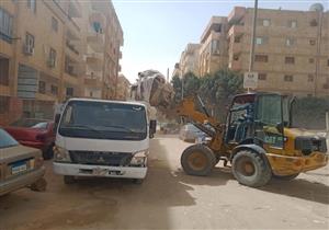محافظة الجيزة: رفع المخلفات وإعادة الانضباط بحدائق الأهرام
